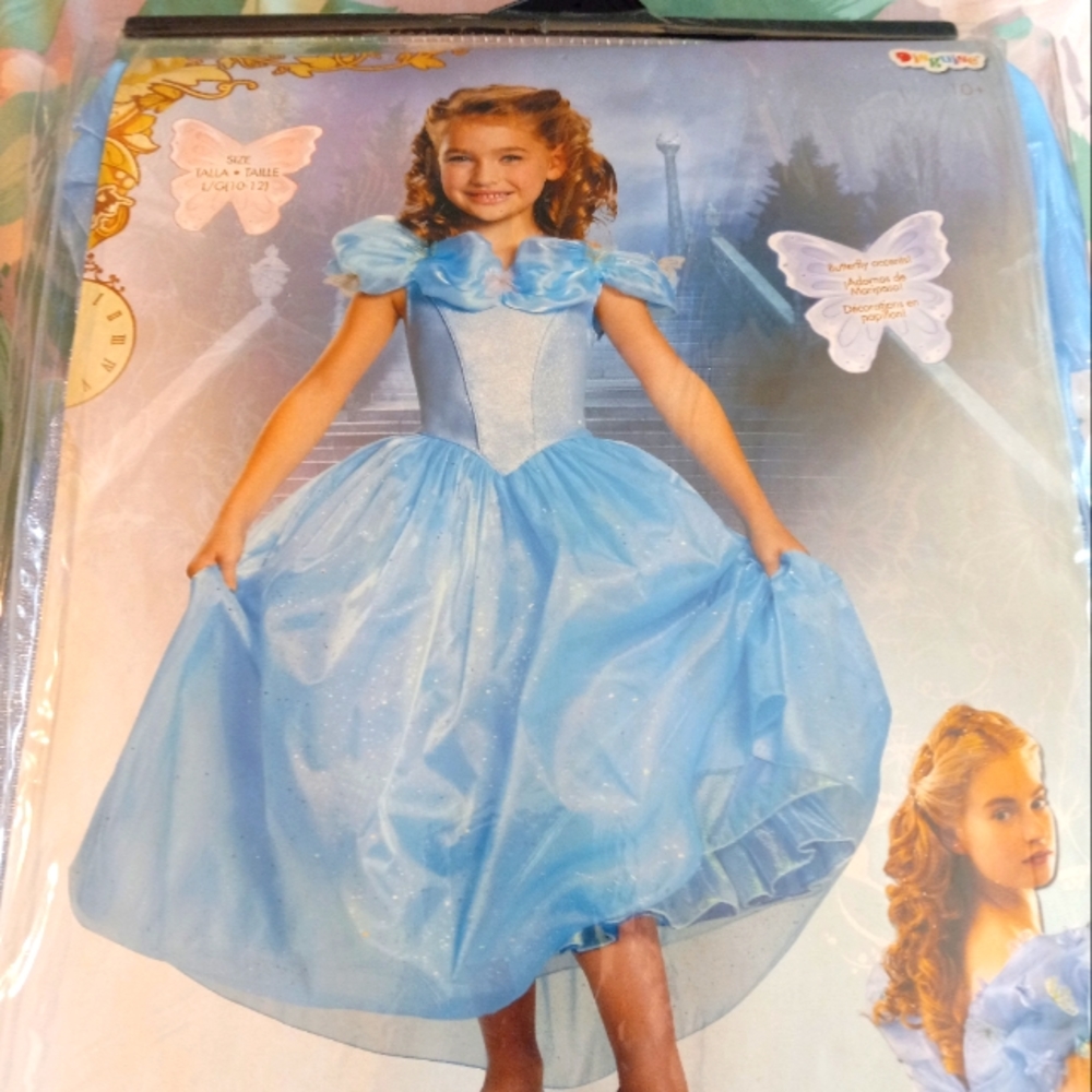 NEW Disney's Cinderella Prestige child costume